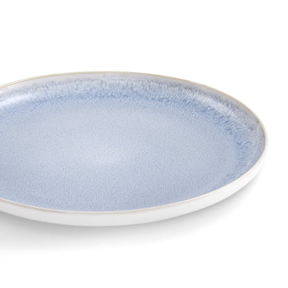 Sutton Stoneware Set of 4 Side Plates - Light Blue - DUSK