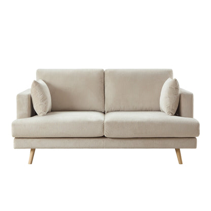 Sweden 2 Seater Sofa - Rib Ecru - DUSK