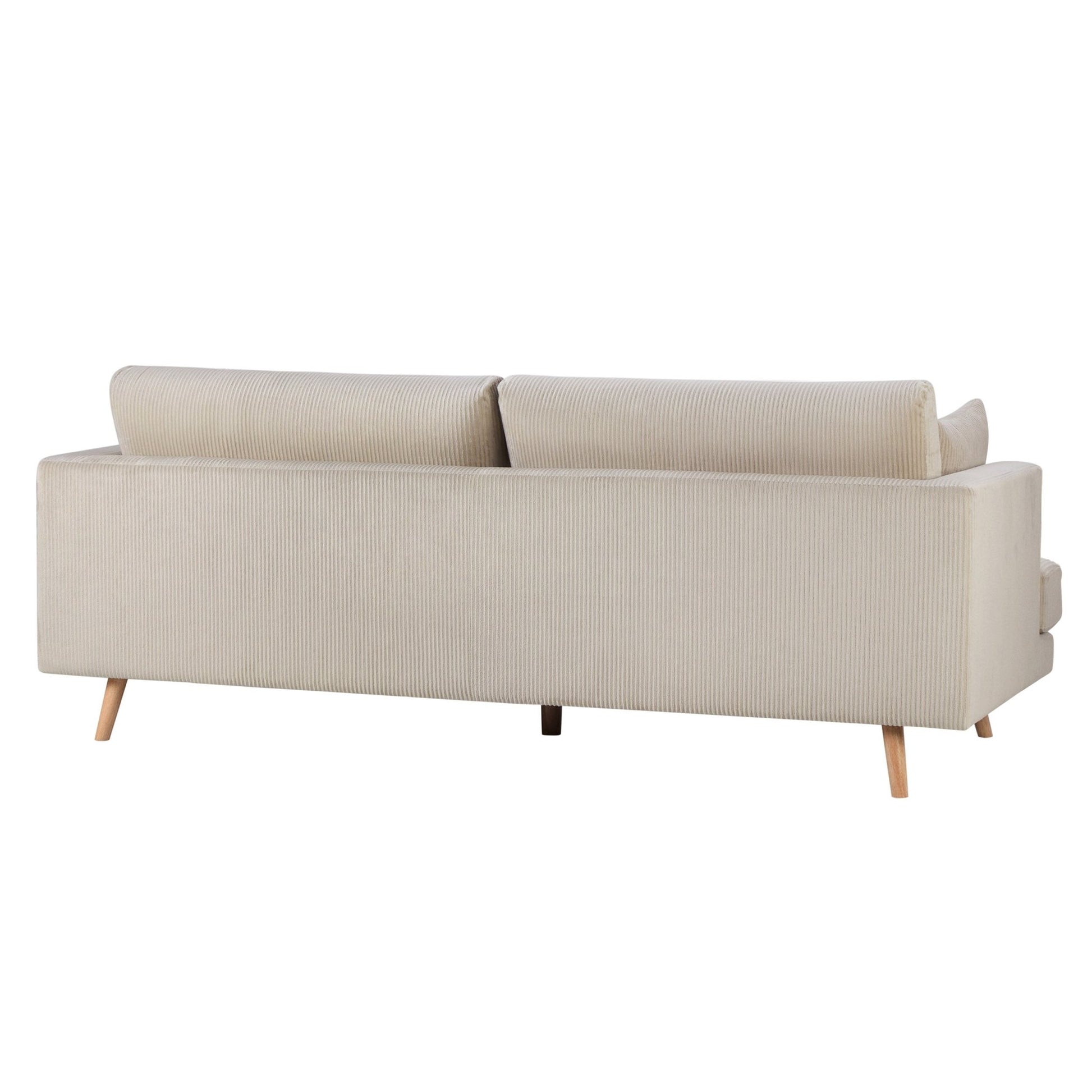 Sweden 3 Seater Sofa - Rib Ecru - DUSK