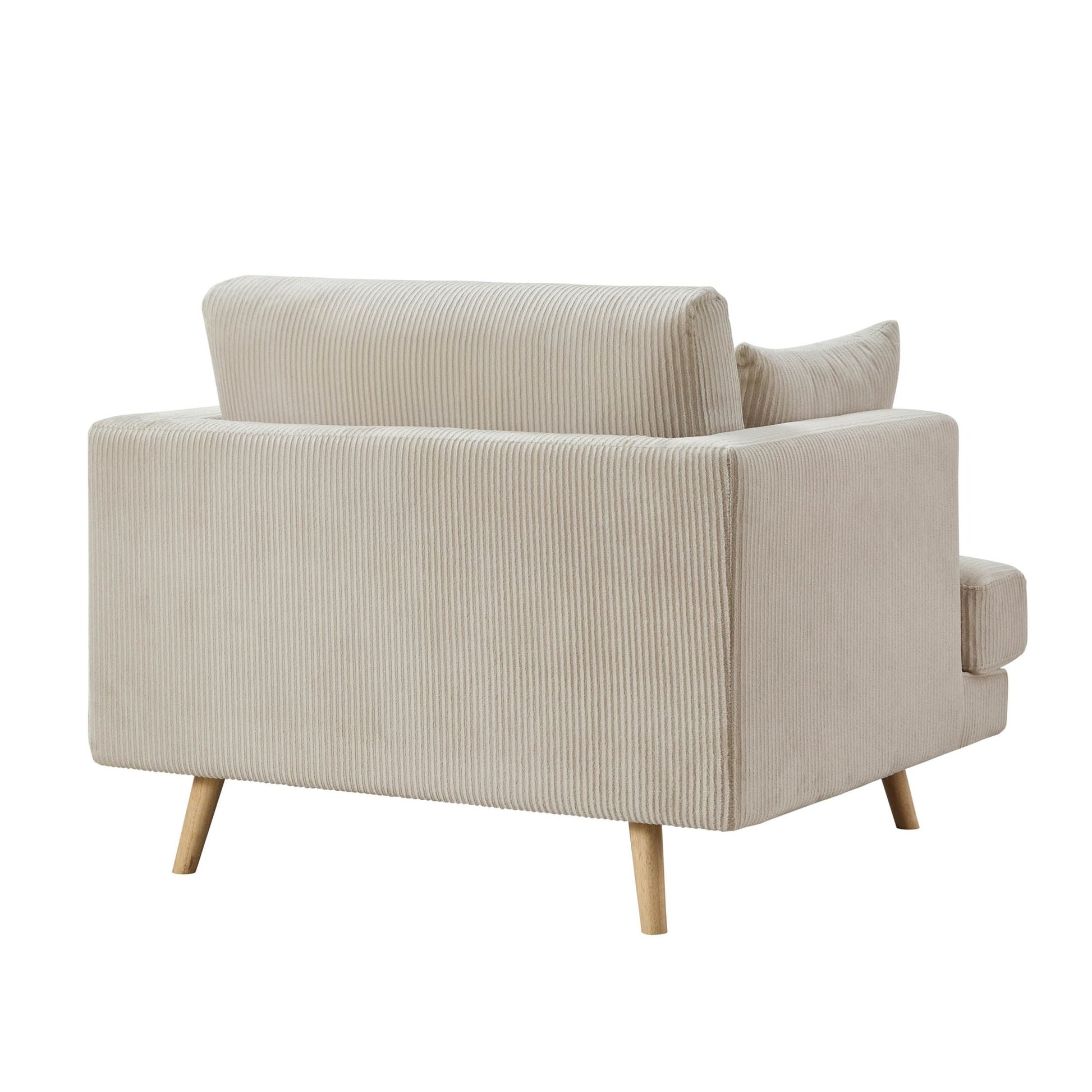 Sweden Loveseat - Rib Ecru - DUSK