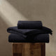 Tahiti Super Absorbent Towel Collection - Black - DUSK