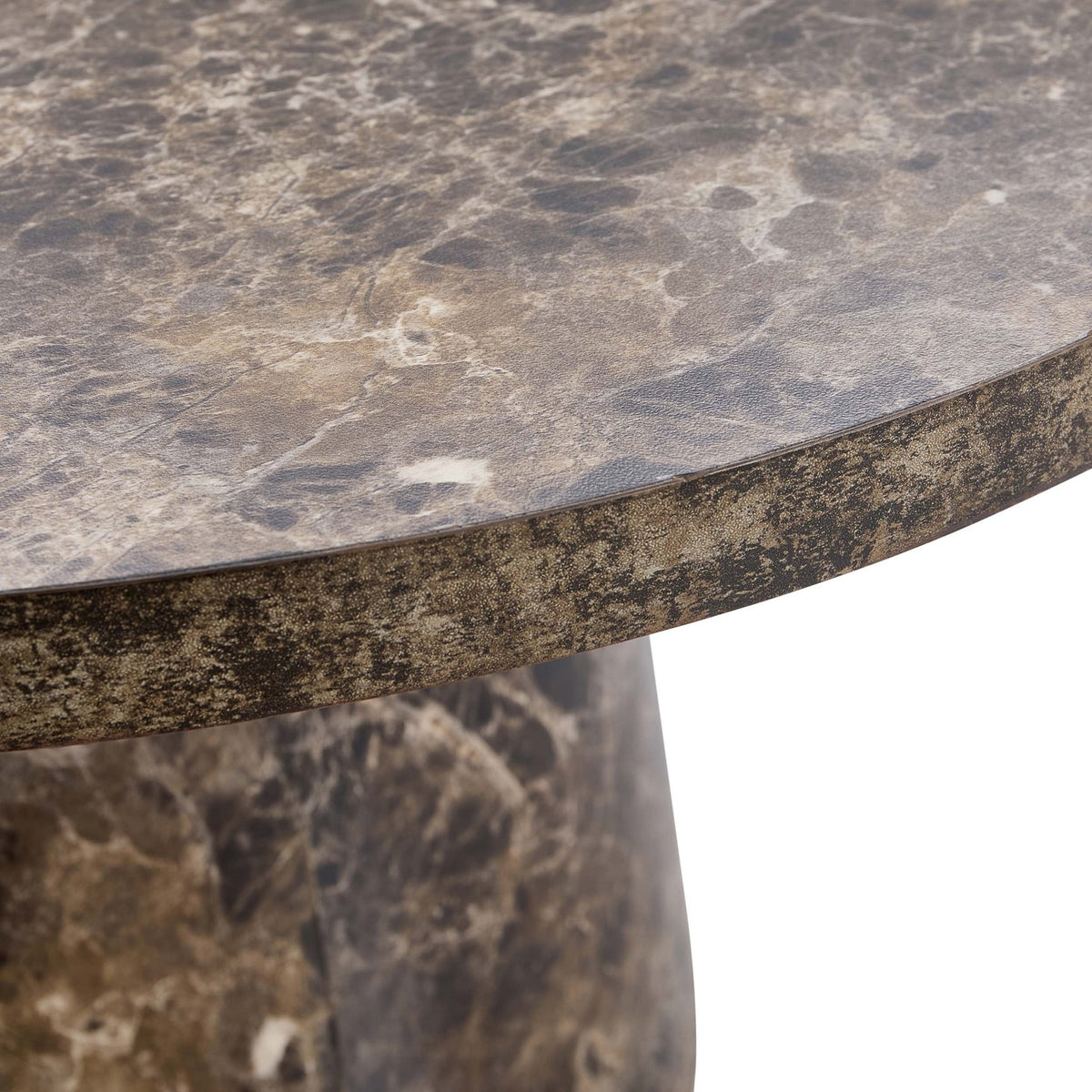 Talia Coffee Table - Dark Marble Effect - DUSK