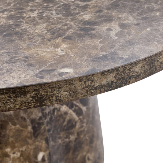Talia Coffee Table - Dark Marble Effect - DUSK
