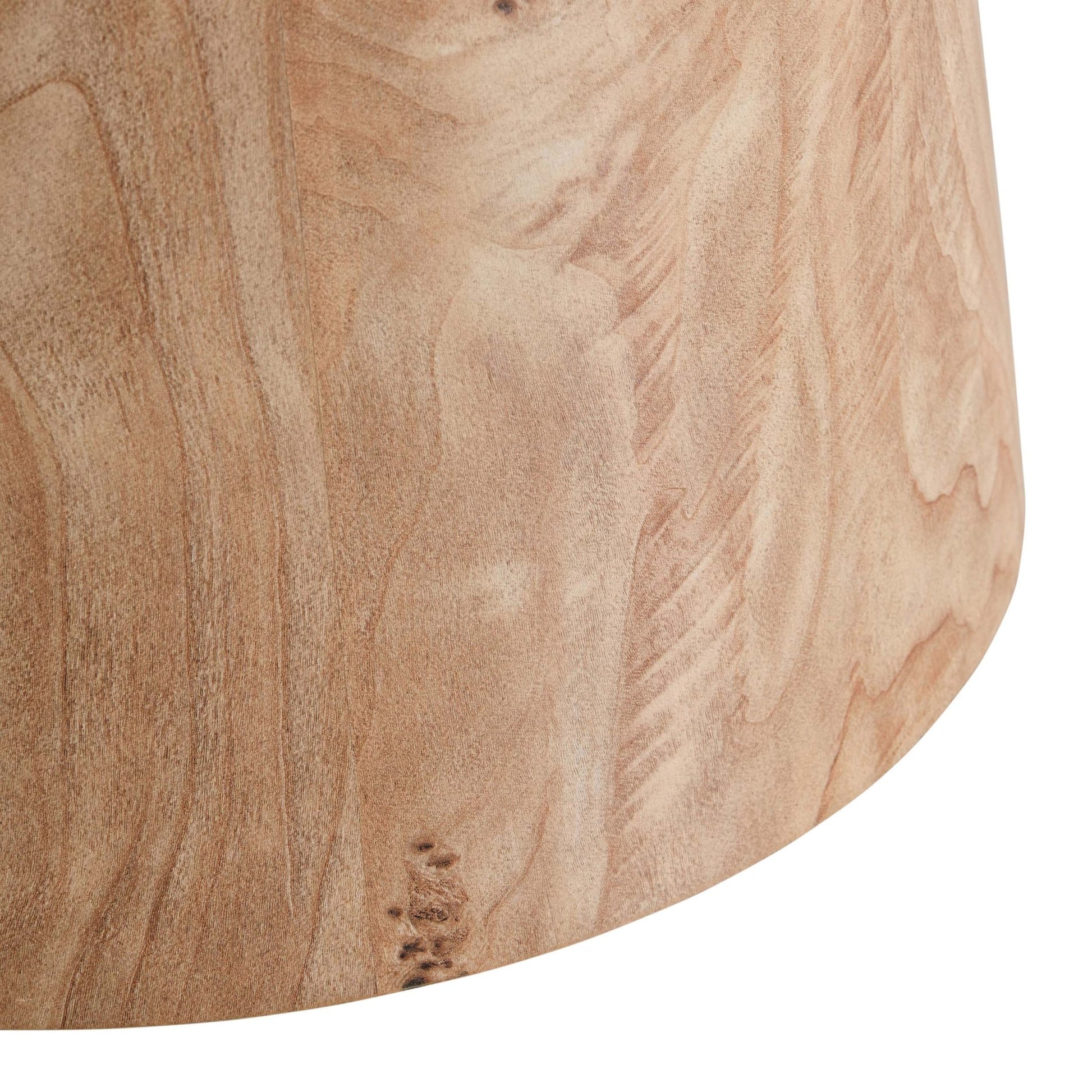 Talia Coffee Table - Light Burl Effect - DUSK