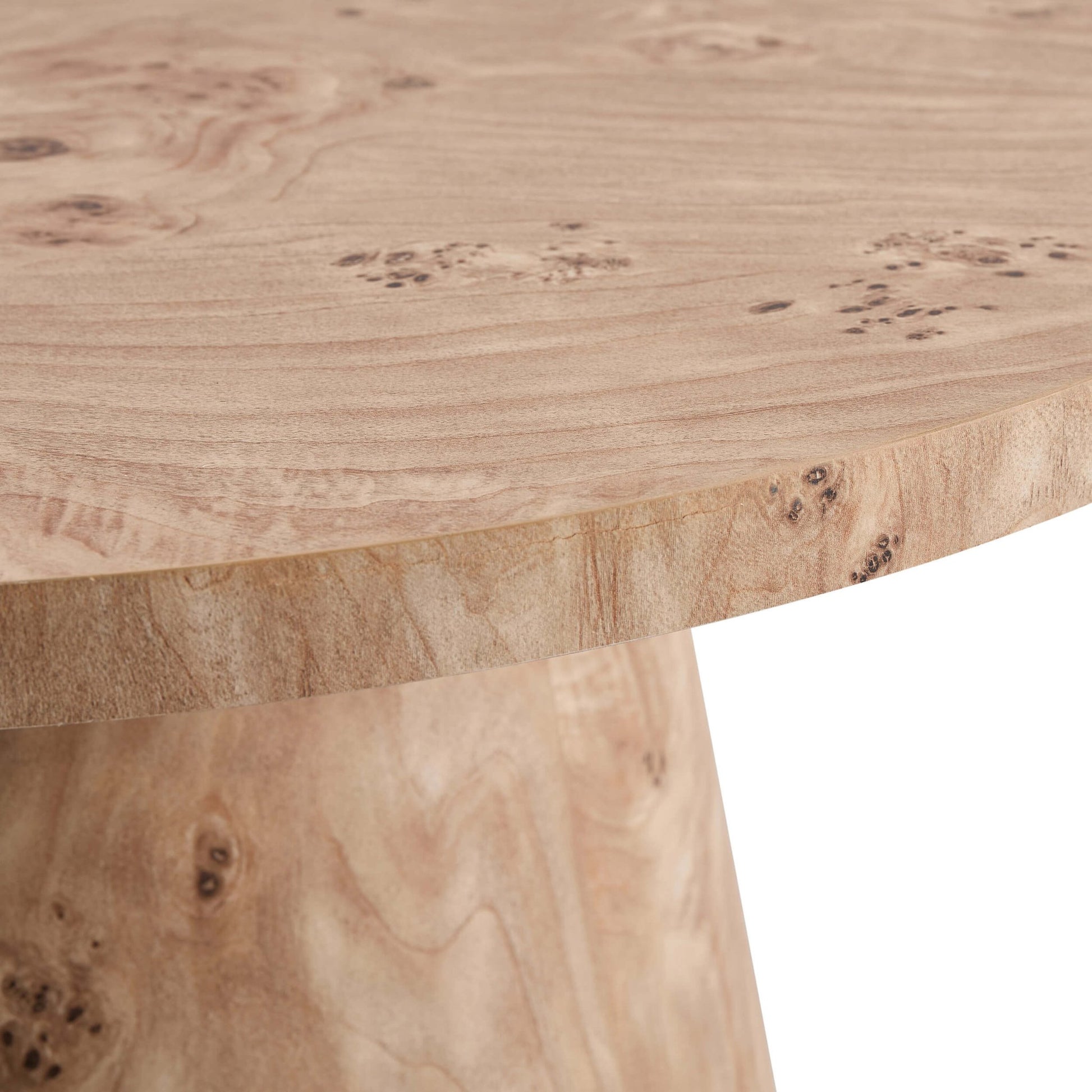 Talia Coffee Table - Light Burl Effect - DUSK
