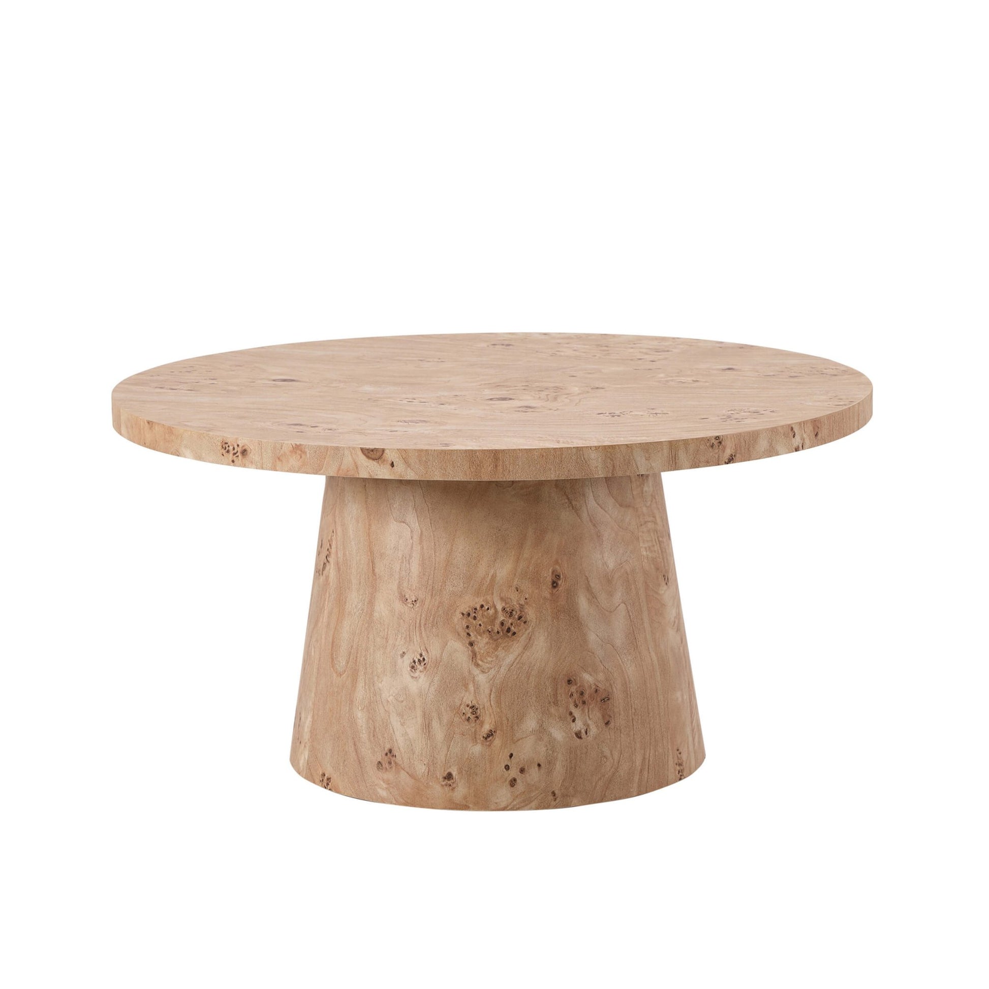 Talia Coffee Table - Light Burl Effect - DUSK
