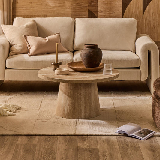 Talia Coffee Table - Stone Marble Effect - DUSK