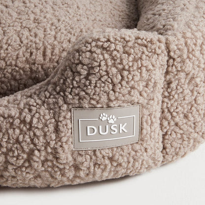 Teddy Basket Dog Bed - Taupe - DUSK