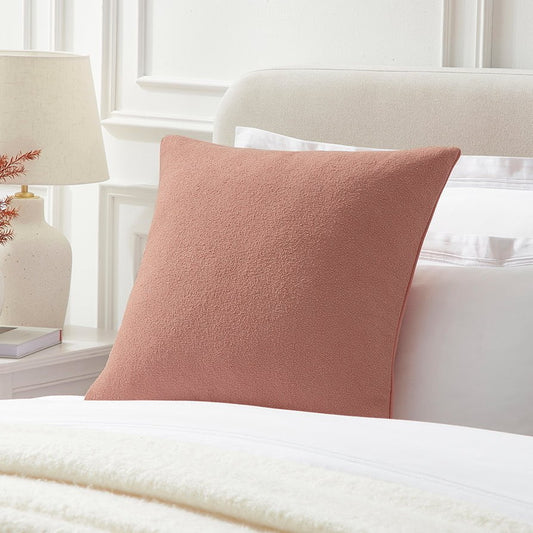 Textured Sofa Cushion Cover - Dark Coral Pink - DUSK