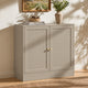 Tia Modular 2 Door Sideboard - Taupe - DUSK