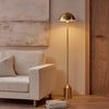 Titan Gold Domed Floor Lamp - DUSK