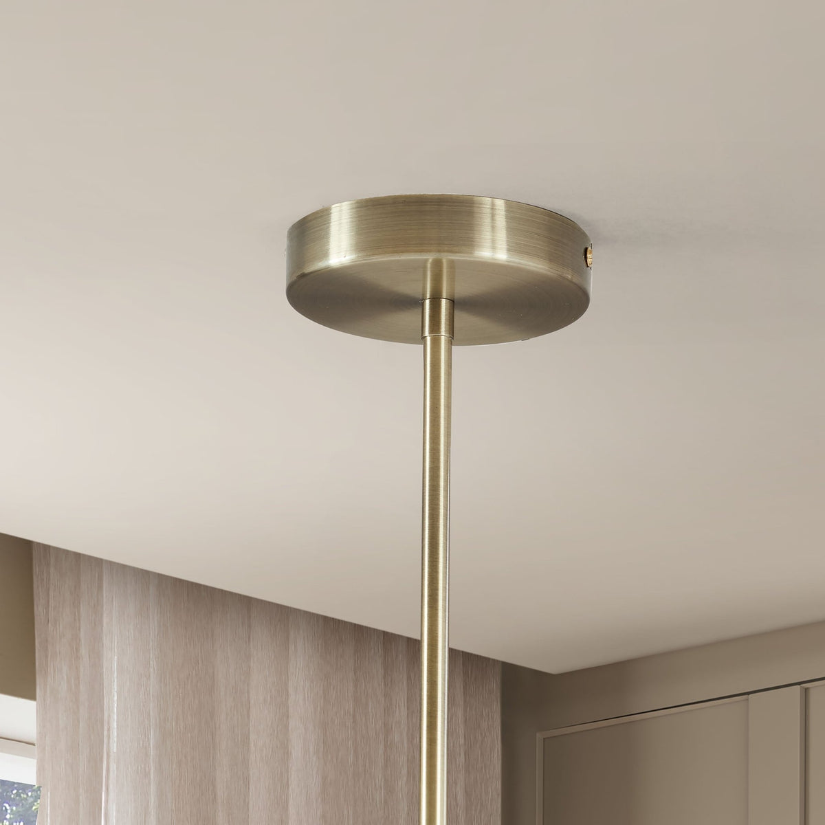 Trinity Pleated 2 Light Chandelier - Gold - DUSK