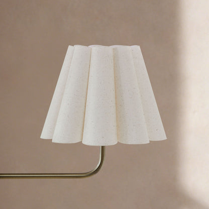 Trinity Pleated 2 Light Chandelier - Gold - DUSK