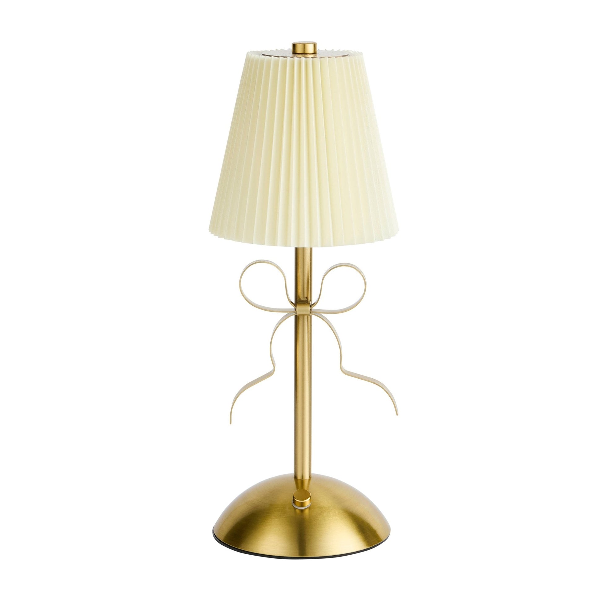 Tru Bow Rechargeable Table Lamp - Gold - DUSK