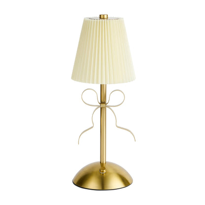 Tru Bow Rechargeable Table Lamp - Gold - DUSK