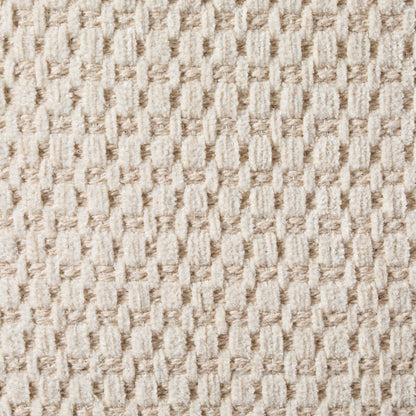 Tufted Chenille Sofa Cushion Cover - Cream/Black - DUSK