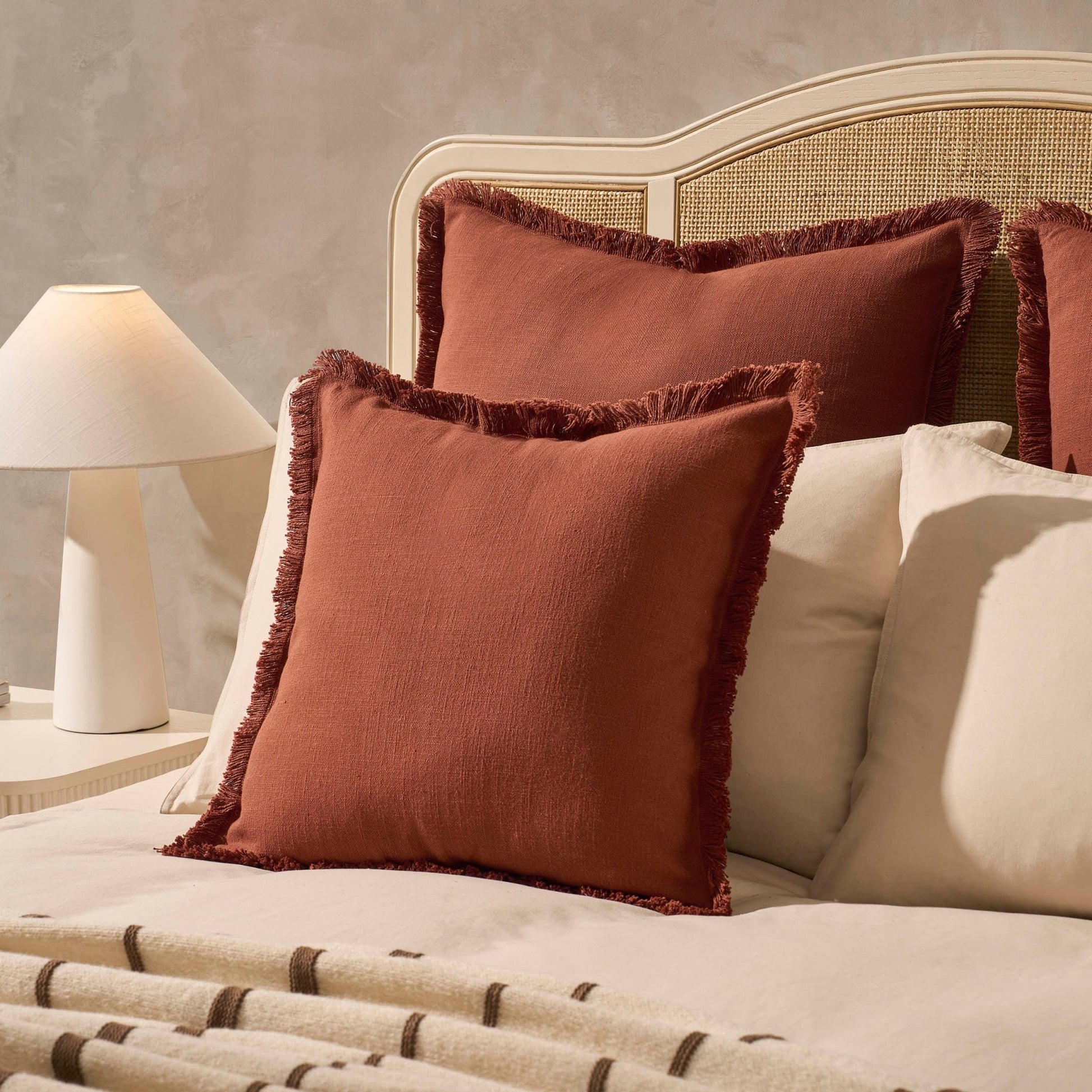 Tufted Cushion Cover - Burnt Orange - DUSK