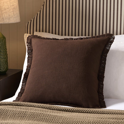 Tufted Cushion Cover - Chocolate - DUSK
