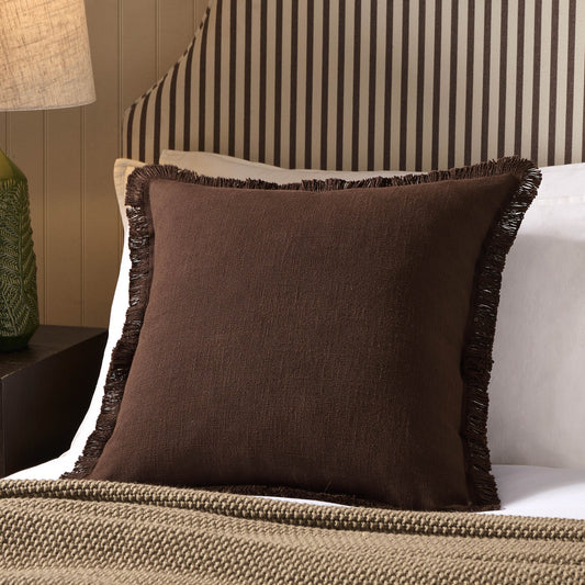 Tufted Cushion Cover - Chocolate - DUSK