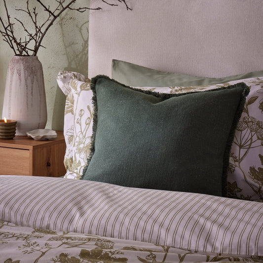 Tufted Cushion Cushion Cover - Green - DUSK