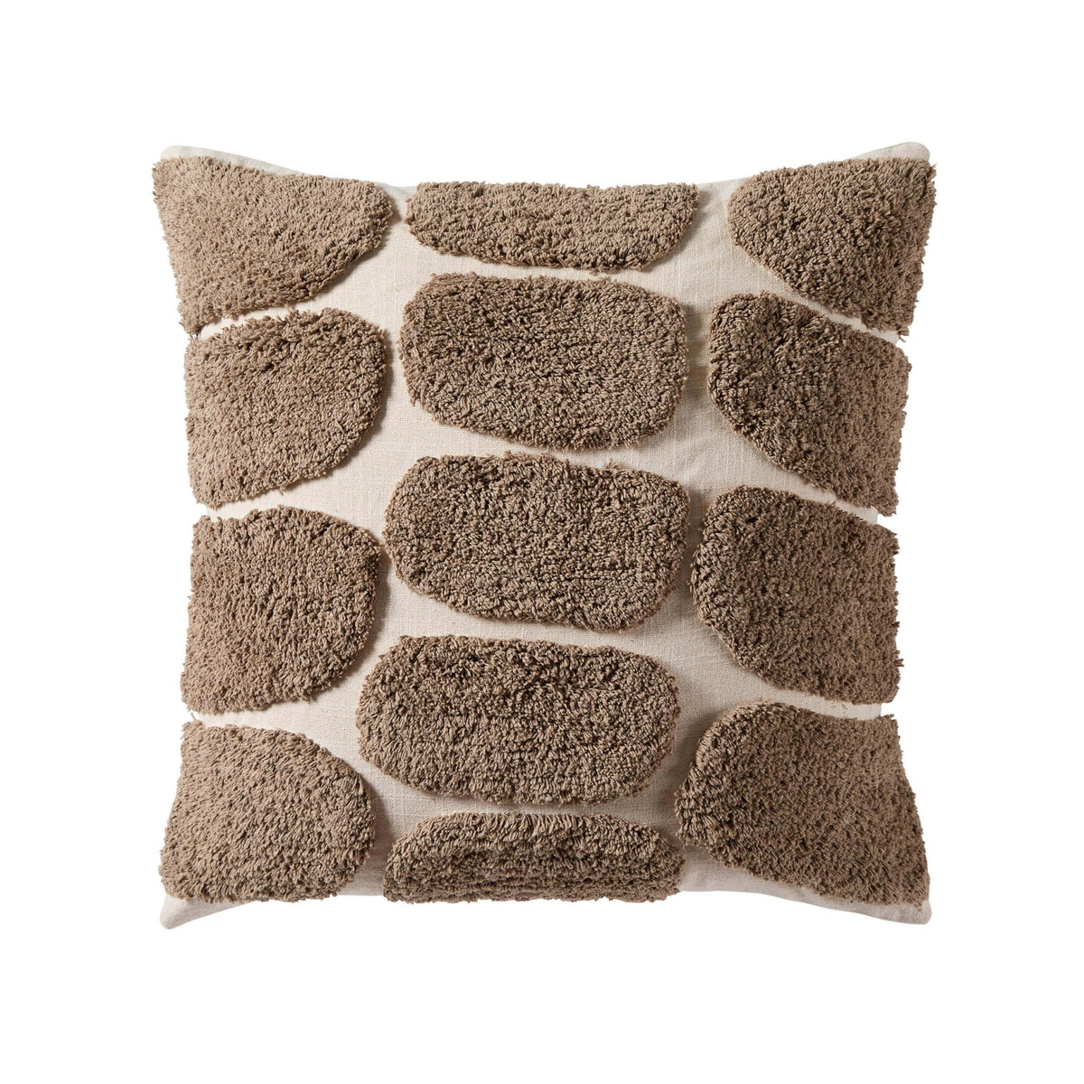 Tufted Pattern Cushion Cover - Taupe - DUSK