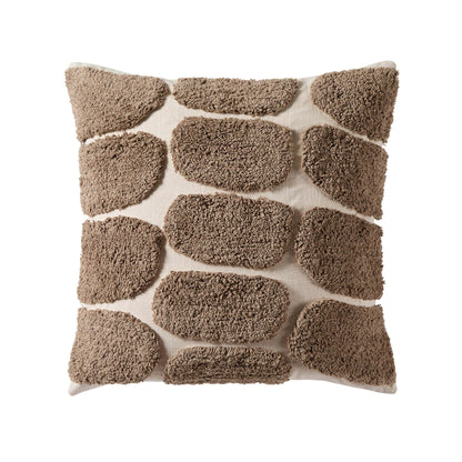 Tufted Pattern Cushion Cover - Taupe - DUSK