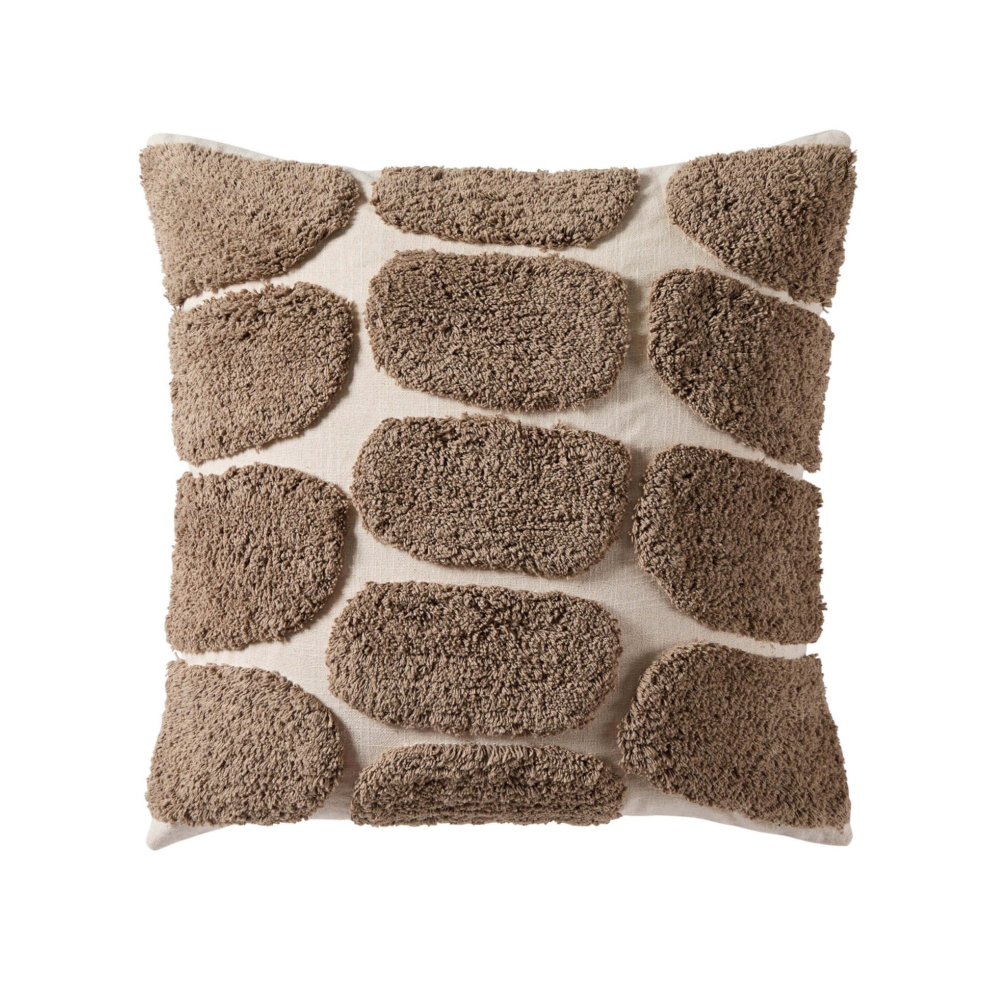 Tufted Pattern Cushion Cover - Taupe - DUSK