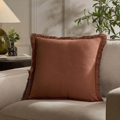 Tufted Sofa Cushion Cover - Burnt Orange - DUSK