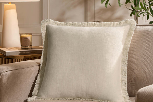 Tufted Sofa Cushion Cover - Natural - DUSK