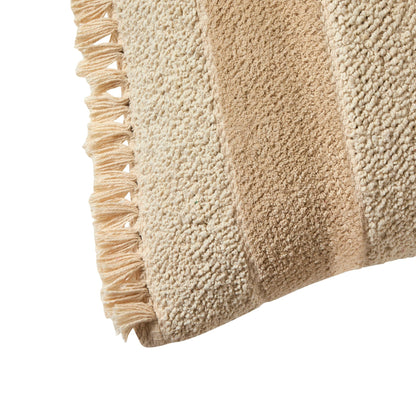 Tufted Stripe Cushion Cover - Natural - DUSK