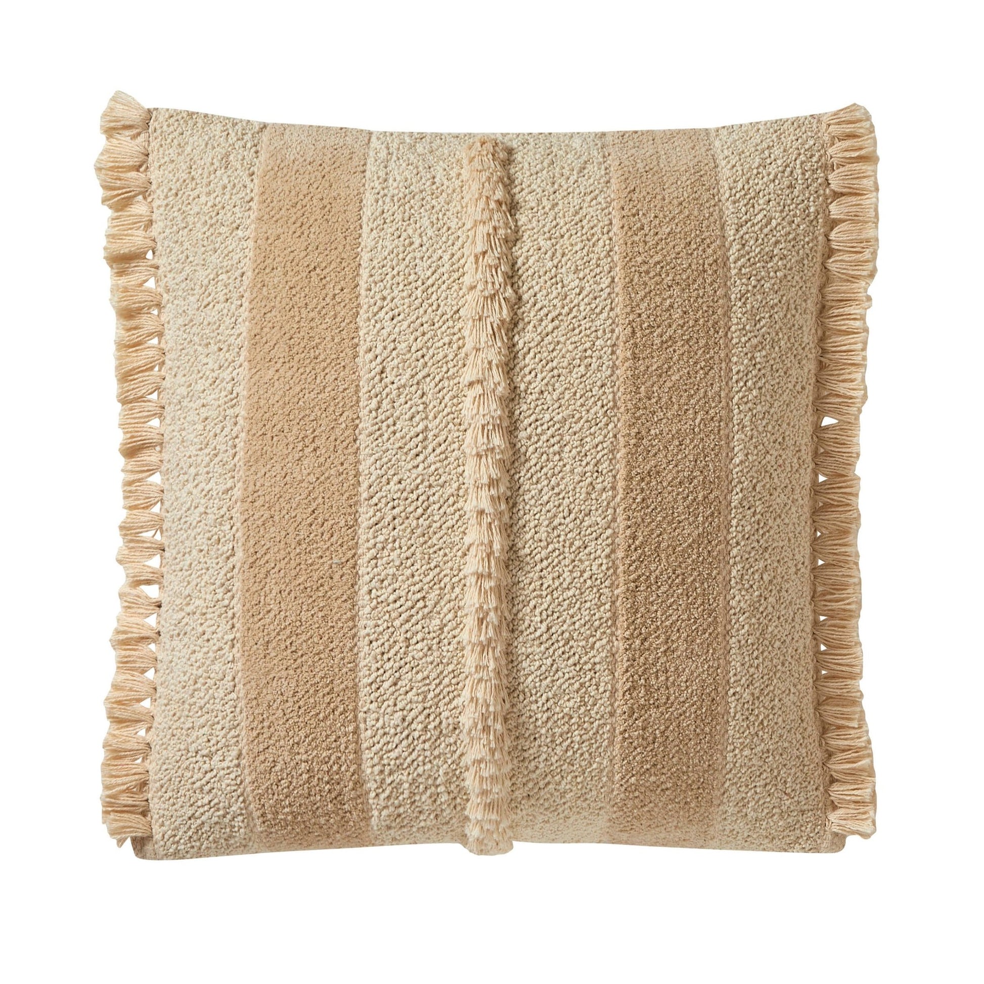 Tufted Stripe Cushion Cover - Natural - DUSK