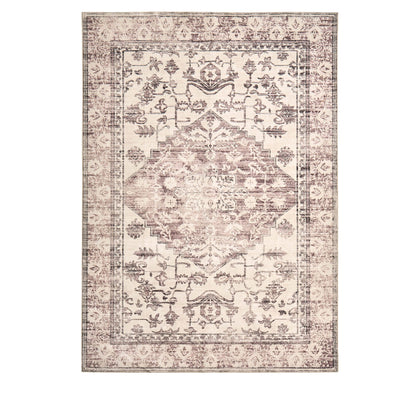 Uma Persian Style Machine Washable Rug - Brown - DUSK