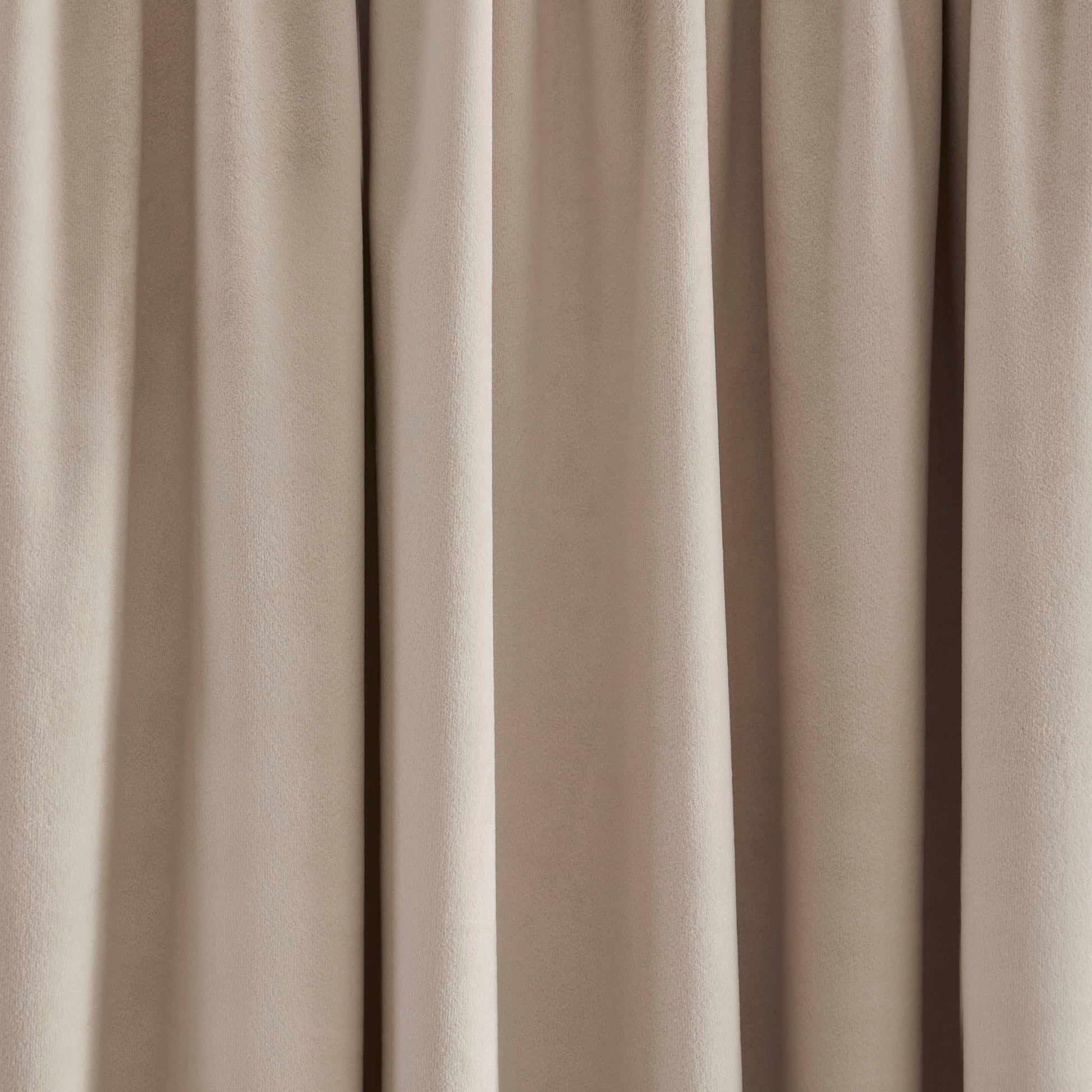 Velour Thermal Blackout Pencil Pleat - Taupe - DUSK