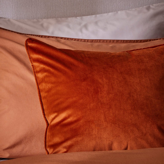 Velvet Cushion Cover - Burnt Orange - DUSK