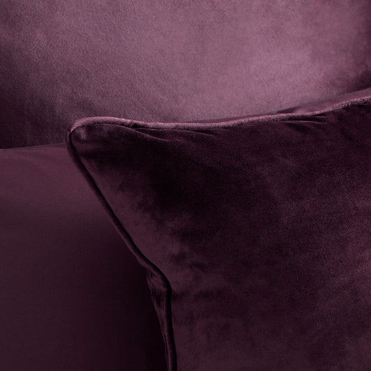 Velvet Cushion Cover - Deep Plum - DUSK