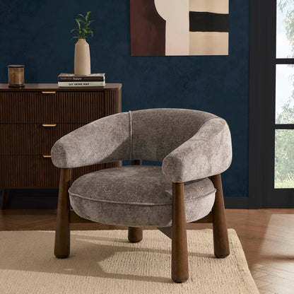 Verity Accent Chair - Smoke Grey - DUSK