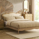 Versaille Bed Frame - Cream Linen - DUSK