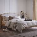 Versailles Bed Frame - Natural Stripe - DUSK