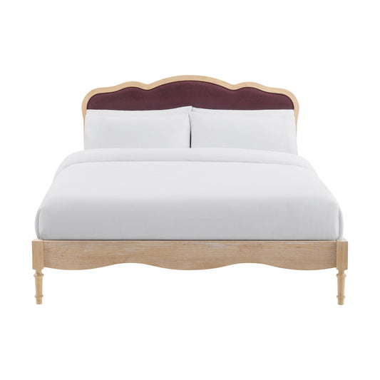 Versailles Bed Frame - Plum - DUSK