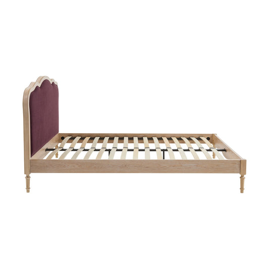 Versailles Bed Frame - Plum - DUSK