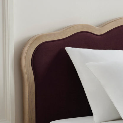 Versailles Bed Frame - Plum - DUSK