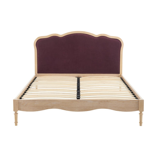 Versailles Bed Frame - Plum - DUSK