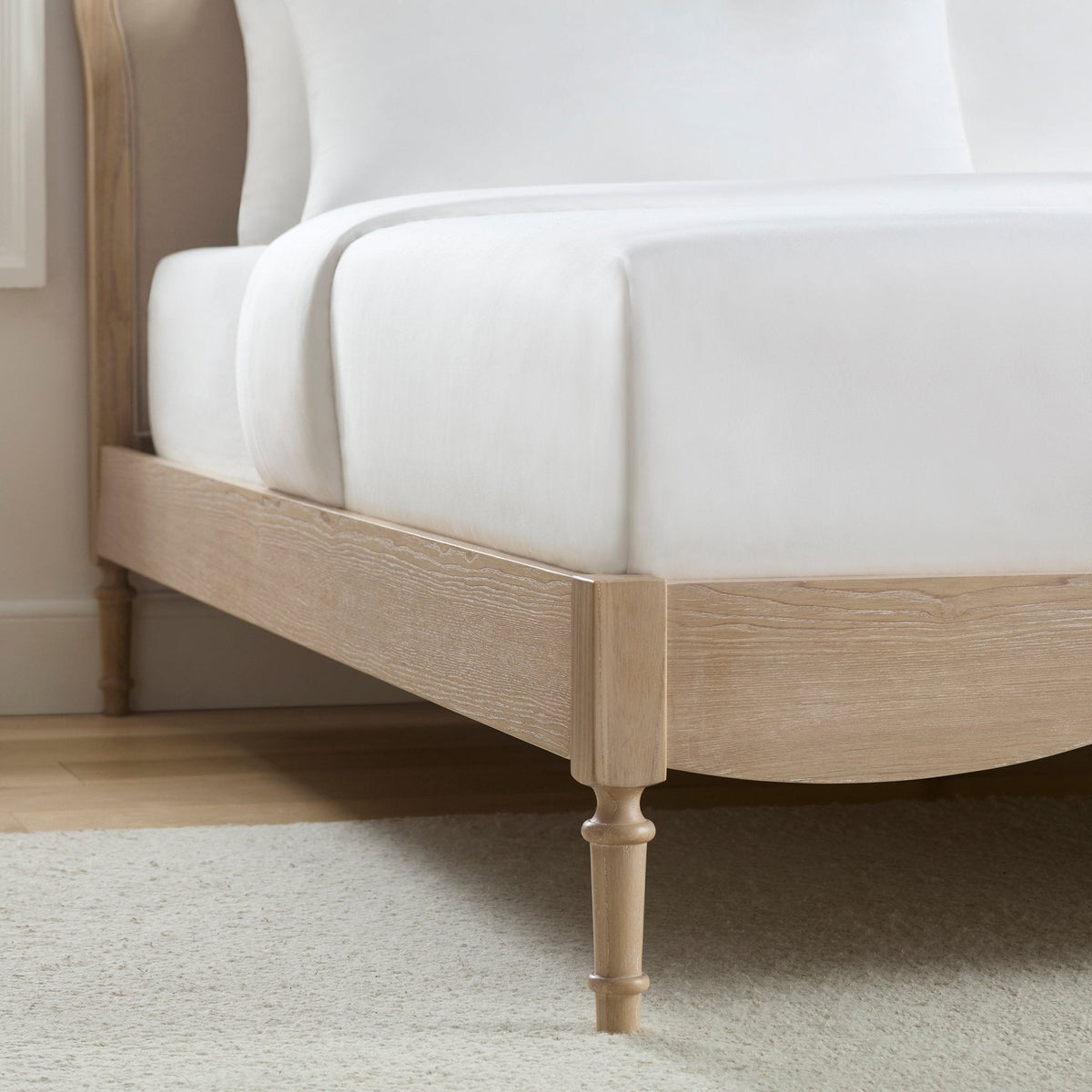Versailles Bed Frame - Stone - DUSK