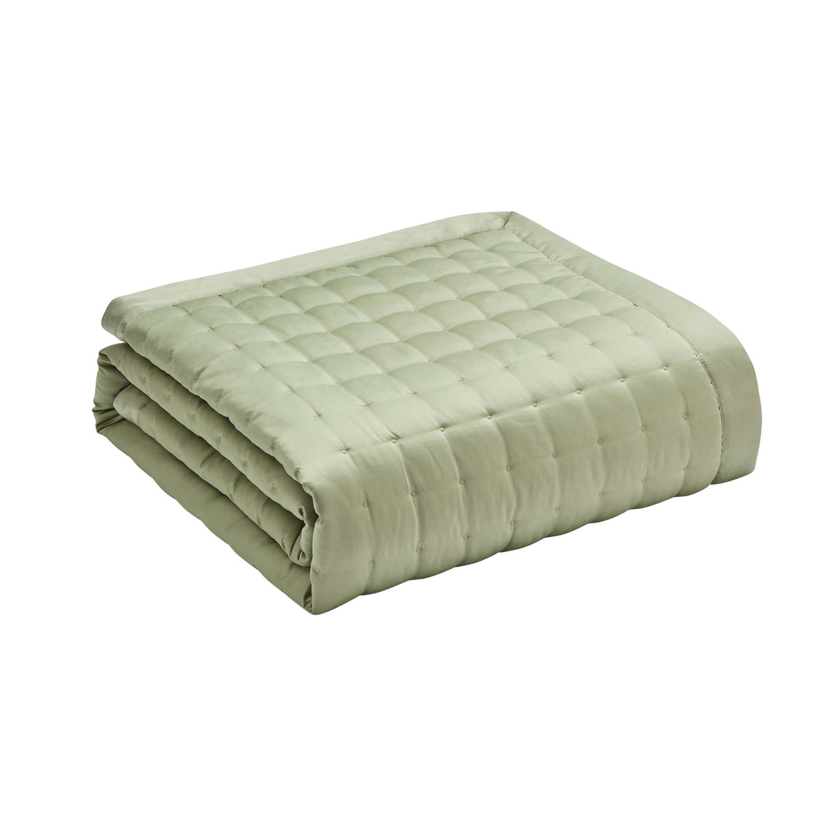 Vienna Quilted Bedspread 2.5m x 2.6m - Sage - DUSK