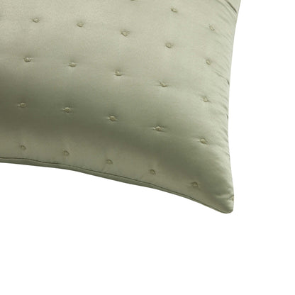 Vienna Quilted Cushion Cover - Sage - DUSK