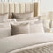 Vienna Quilted Satin Cushion Cover - Taupe - DUSK