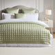 Vienna Quilted Throw 1.5m x 2m - Sage - DUSK