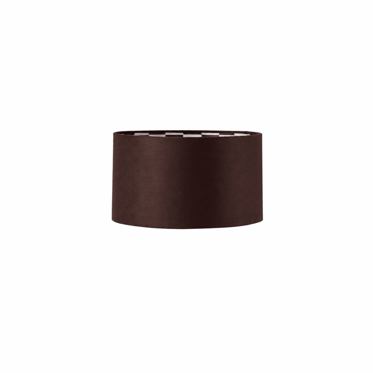 Vikki Velvet Checkerboard Floor Shade - Brown - DUSK