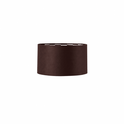 Vikki Velvet Checkerboard Floor Shade - Brown - DUSK