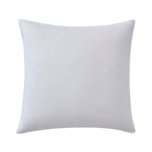 Washed Cotton Linen Blend Plain Dye Sofa Cushion Cover - Chalk White - DUSK